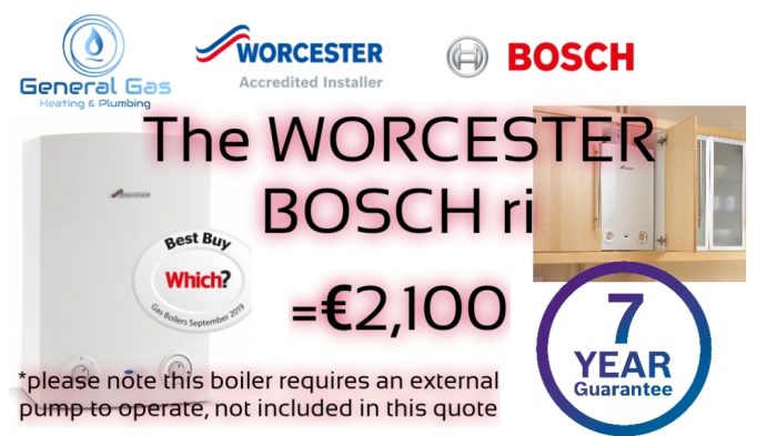 Worcester Bosch offers from general gas heating and plumbing
